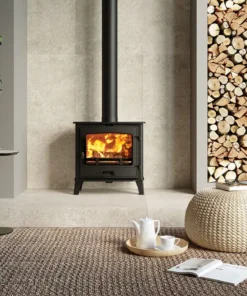 STOVAX County 5 Wide Fixed Grate Multi Fuel Stove