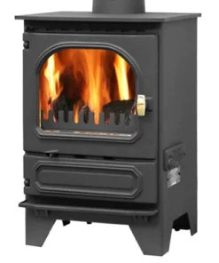 Dunsley Heat Highlander 5 Enviro-Burn Solo Metallic Black