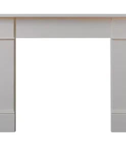 Flat Victorian Limestone Stone Mantelpiece