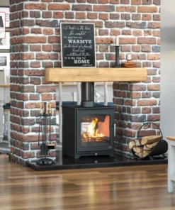 Henley Hazelwood Double Sided Multi Fuel Stove