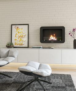 HENLEY Crete Wall Mounted Bio Ethanol Stove