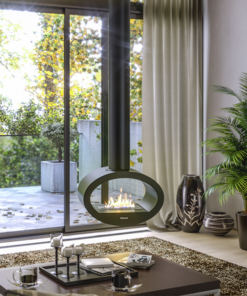 HENLEY Milan Ceiling Mounted Bio Ethanol Stove