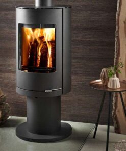 Westfire Uniq 36 Pedestal 1 SE Wood Burning Stove (Closed Combustion Adapter Included)